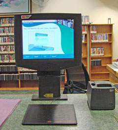 library scanning machine