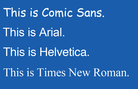 Arial or times new roman for dissertation