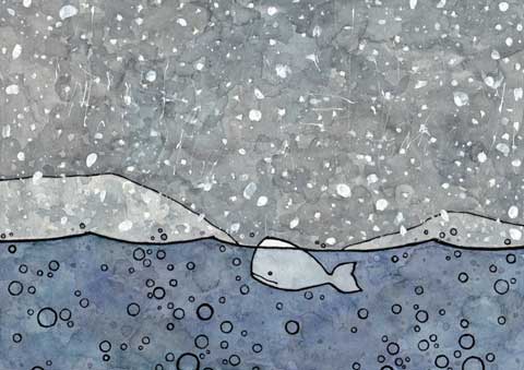 art-whale-snow