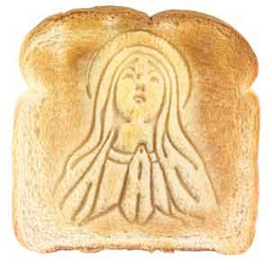 Virgin Mary Toast Stamp